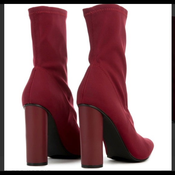 SALEWOMEN'S MID CALF HIGH HEEL BOOT - Picture 3 of 5